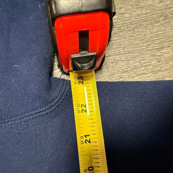 Vintage 90s‎ USA navy crewneck sweater baggy XL - Picture 4 of 5